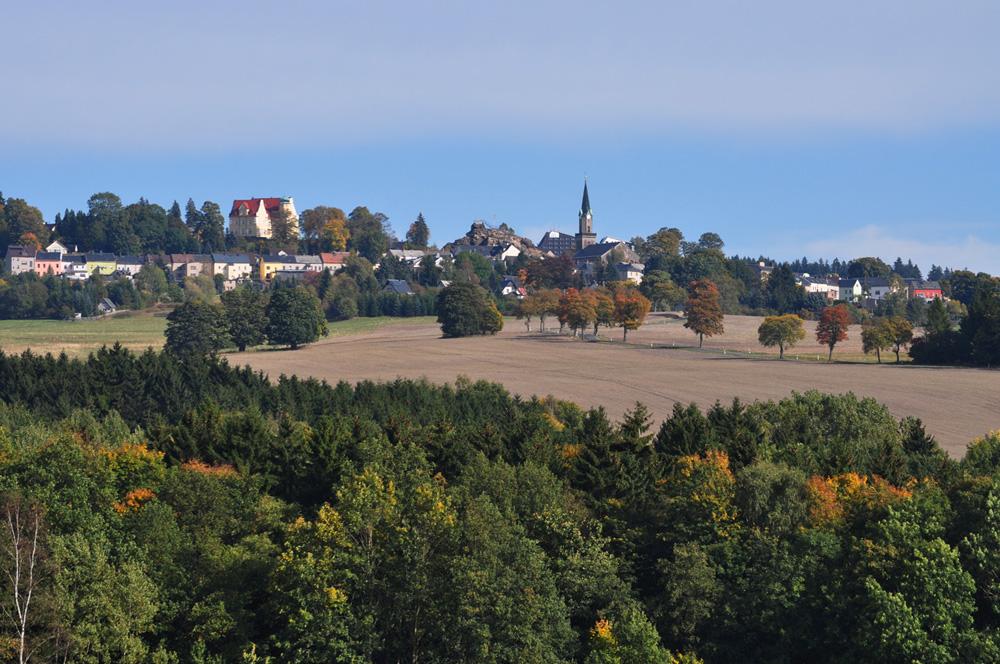 Stadtansicht von Schöneck